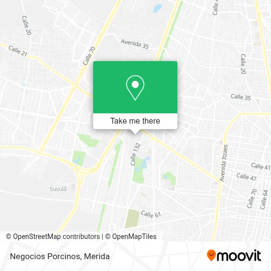 Negocios Porcinos map