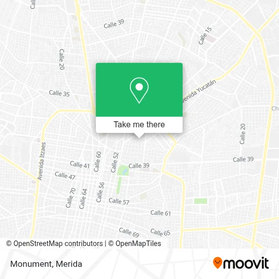 Monumento map