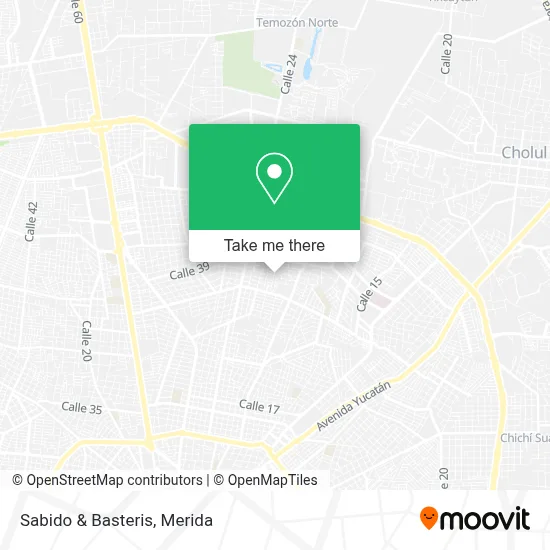Sabido & Basteris map
