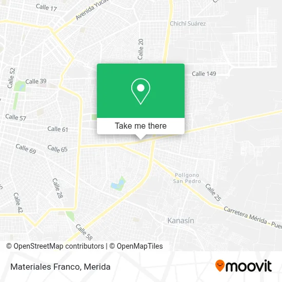 Materiales Franco map