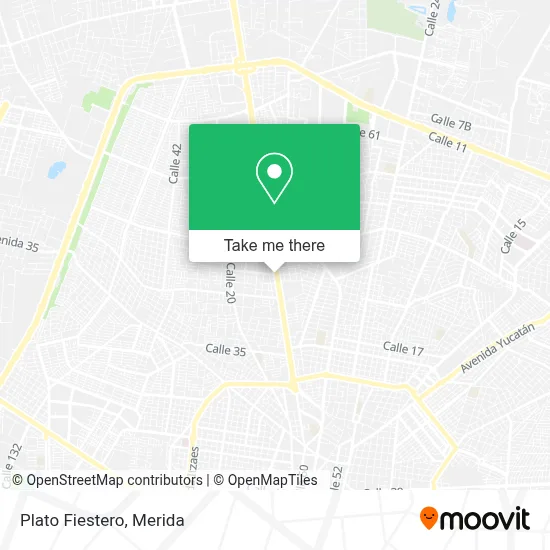 Plato Fiestero map