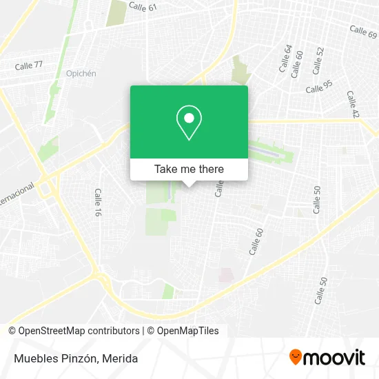 Muebles Pinzón map
