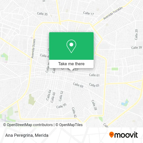Ana Peregrina map