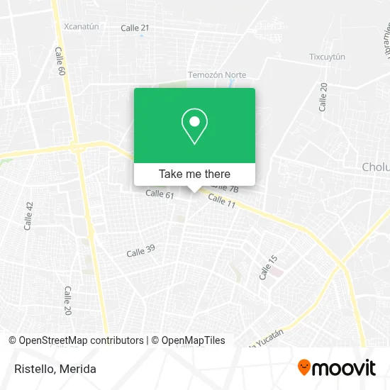 Ristello map