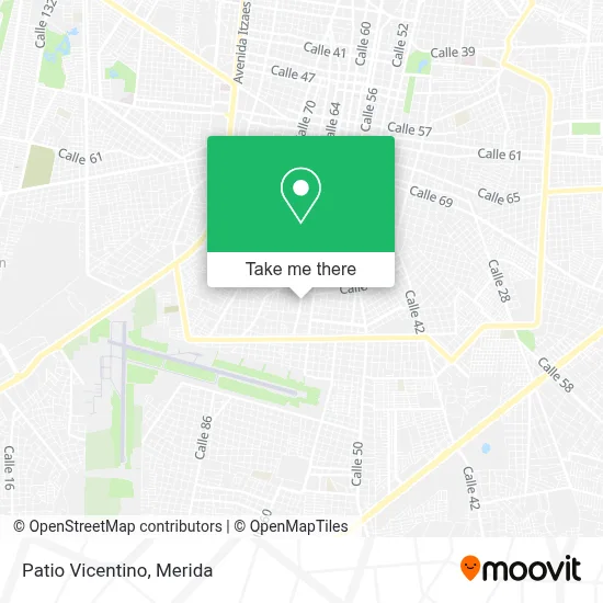 Patio Vicentino map