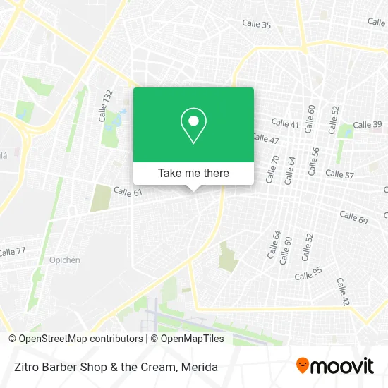 Zitro Barber Shop & the Cream map