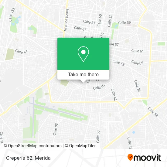 Crepería 62 map