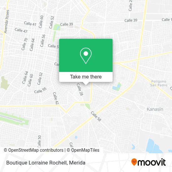 Boutique Lorraine Rochell map