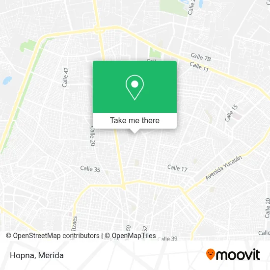 Hopna map