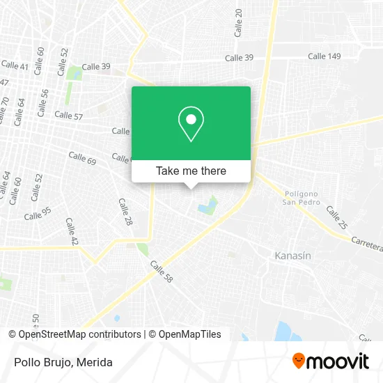 Pollo Brujo map