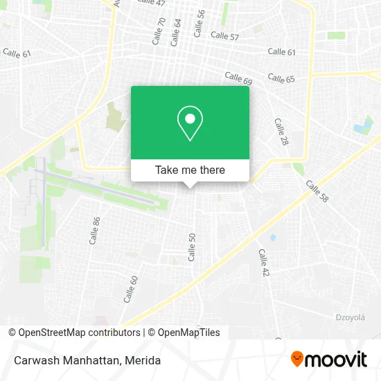 Carwash Manhattan map
