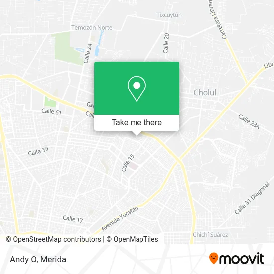 Andy O map