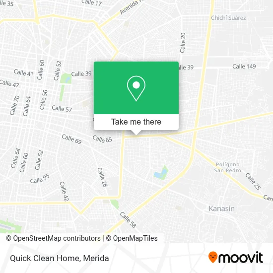 Quick Clean Home map