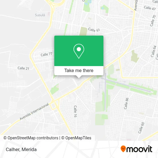 Calher map