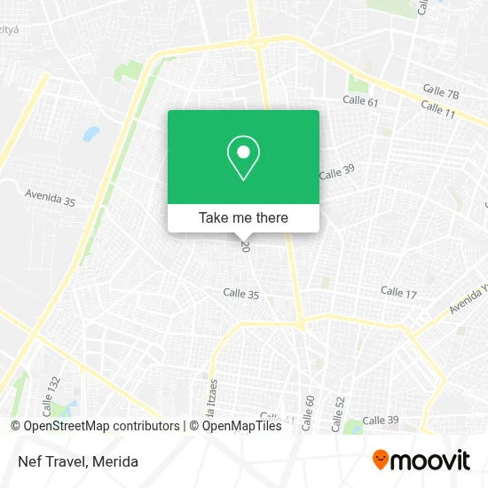 Nef Travel map