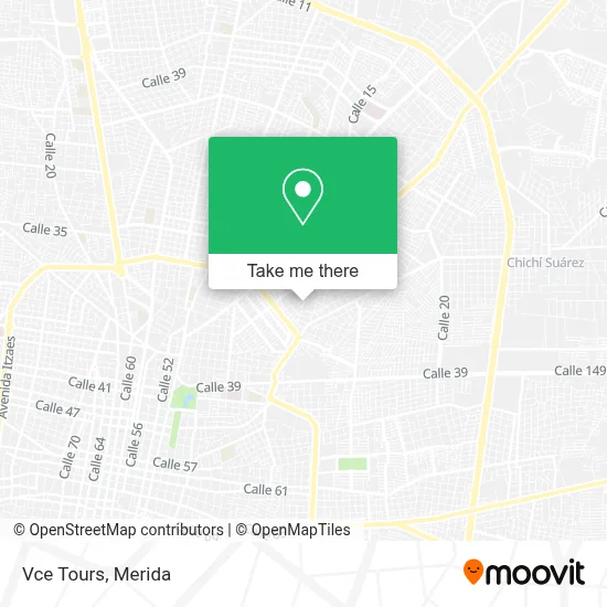 Vce Tours map