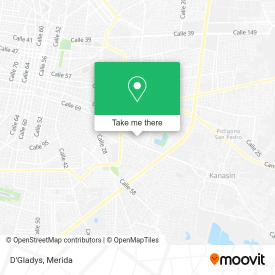 D'Gladys map
