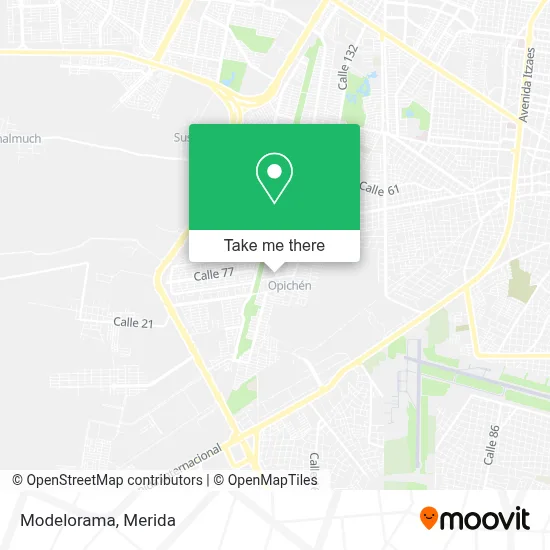 Modelorama map