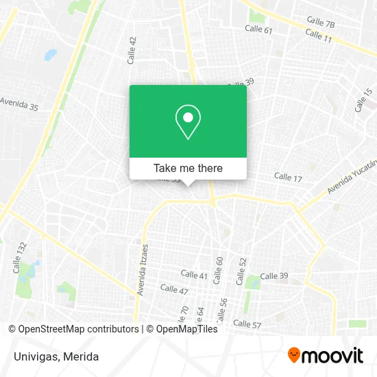 Univigas map
