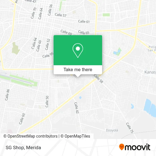 Sg Shop map
