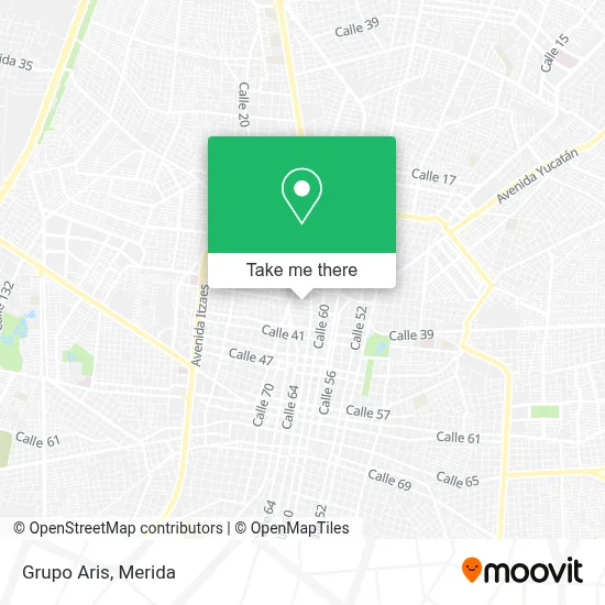Grupo Aris map