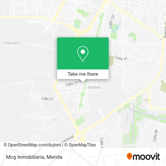 Mcg Inmobiliaria map