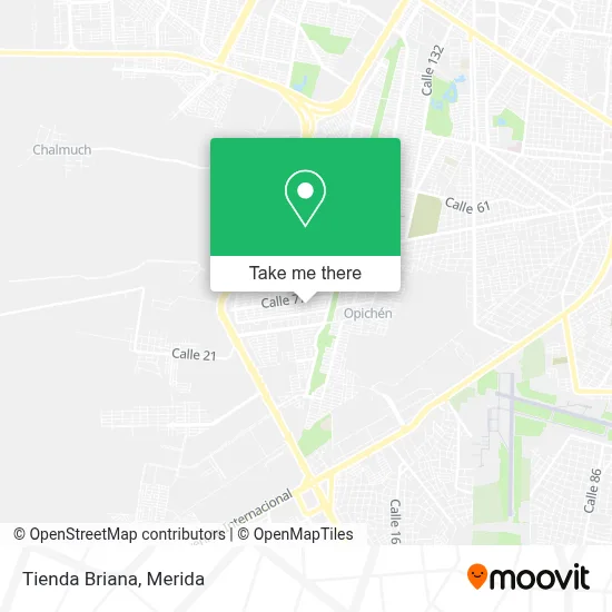 Tienda Briana map