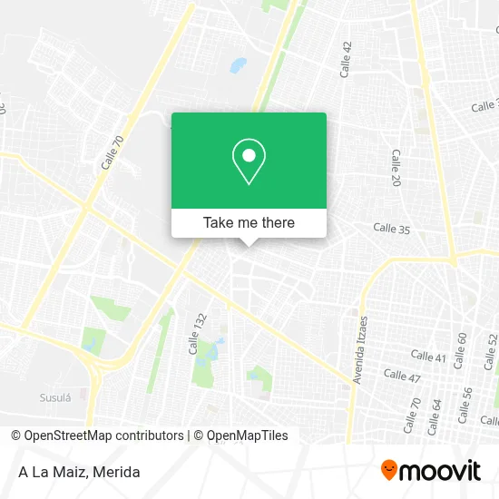 A La Maiz map