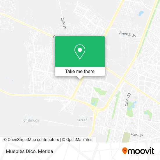 Muebles Dico map