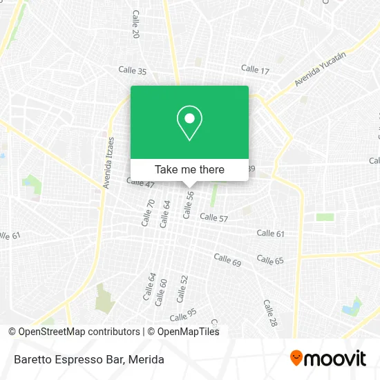 Baretto Espresso Bar map