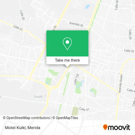 Motel Kuiki map