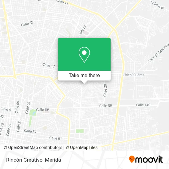 Rincón Creativo map