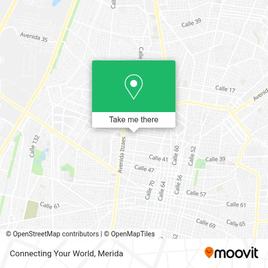 Connecting Your World map