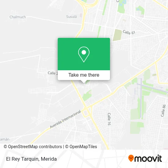 El Rey Tarquin map