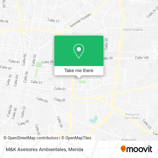 M&K Asesores Ambientales map