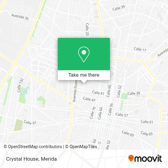 Casa Cristal map