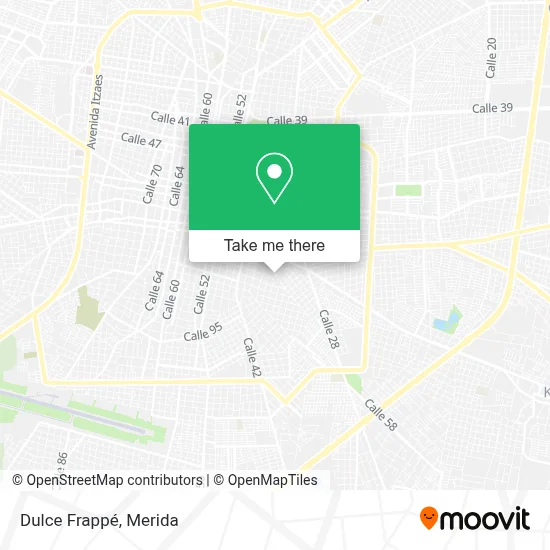 Dulce Frappé map