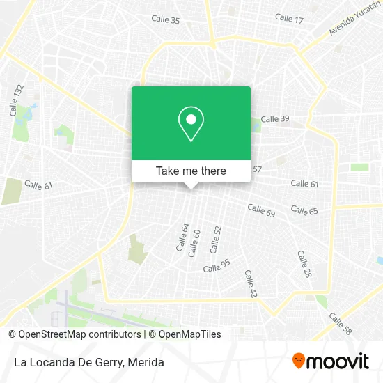 La Locanda De Gerry map