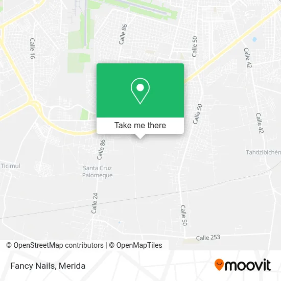 Fancy Nails map