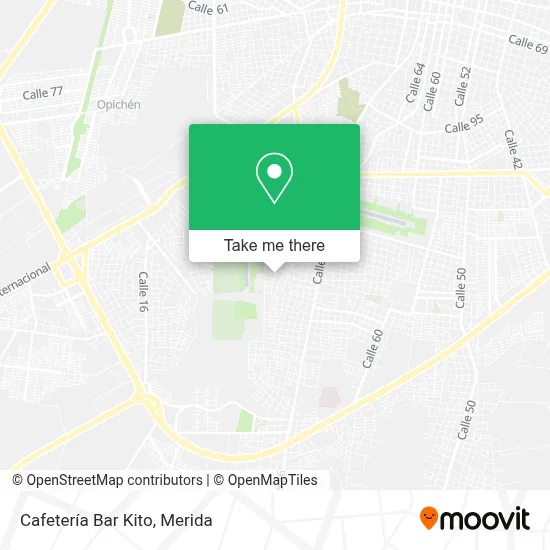 Cafetería Bar Kito map