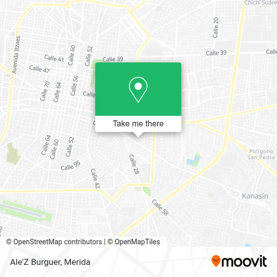 Ale'Z Burguer map