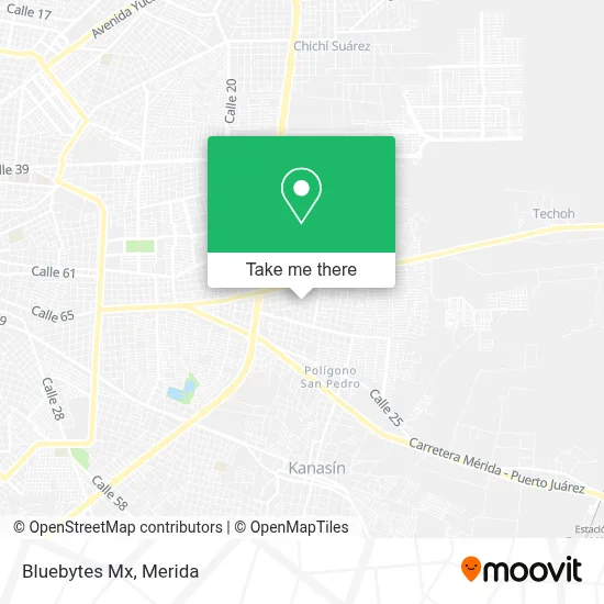 Mapa de Bluebytes Mx