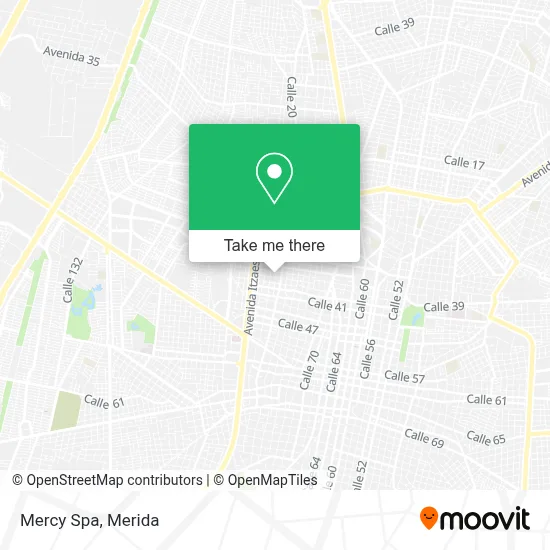 Mercy Spa map