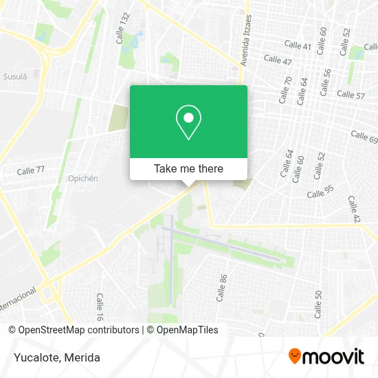 Yucalote map