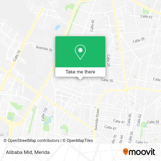 Alibaba Mid map