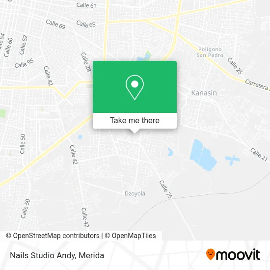 Nails Studio Andy map