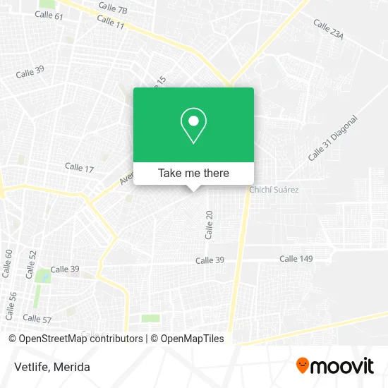 Vetlife map