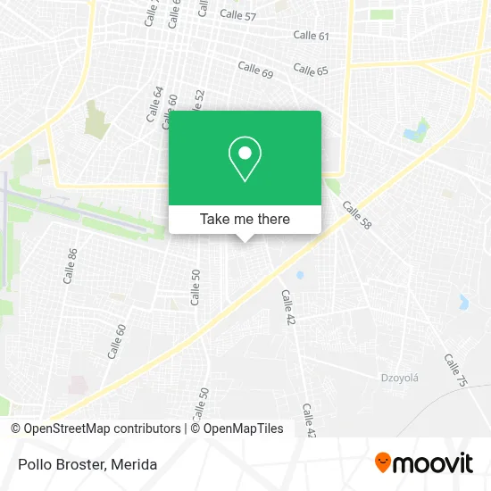 Pollo Broster map
