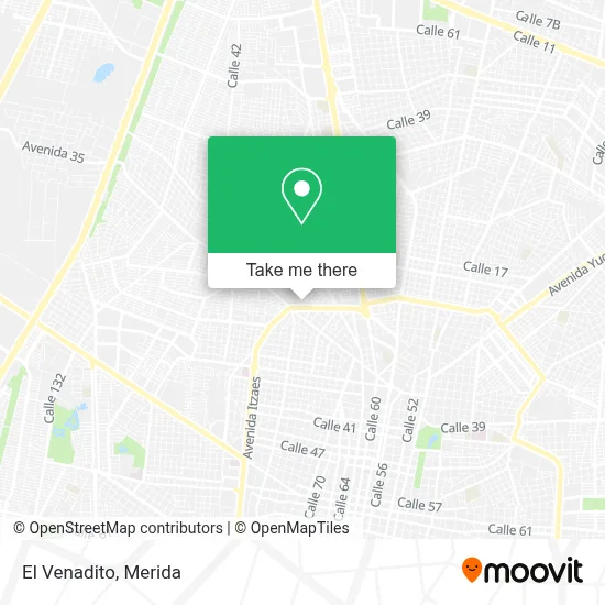 El Venadito map