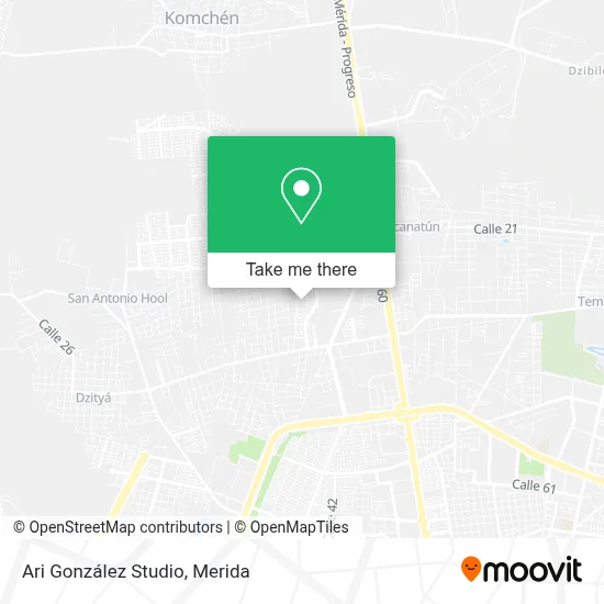 Ari González Studio map